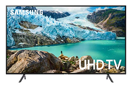 Samsung UN50RU7100FXZA Flat 50-Inch 4K UHD 7 Series Ultra HD Smart TV with HDR and Alexa Compatibility (2019 Model)