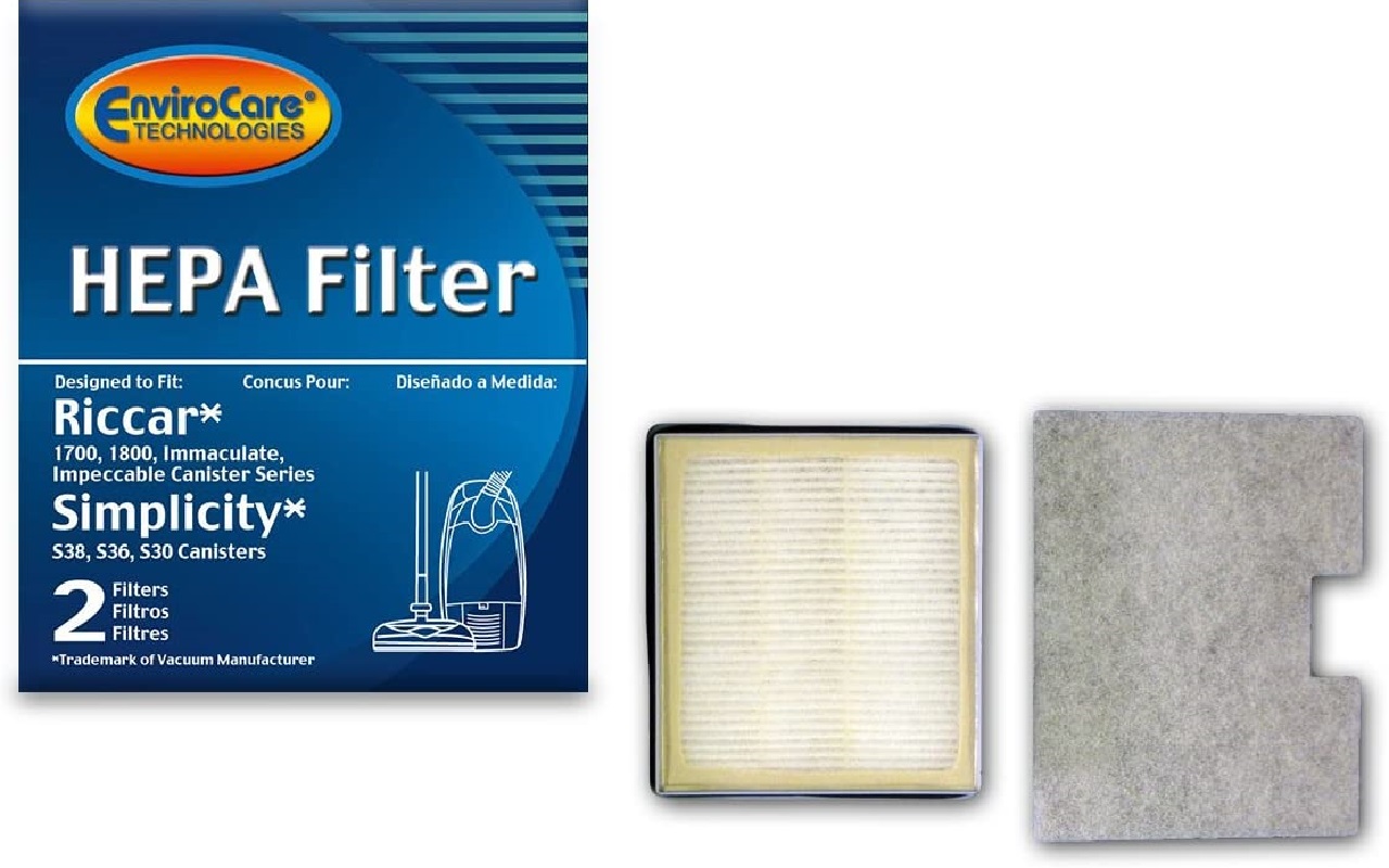riccar vacuum cleaner filter